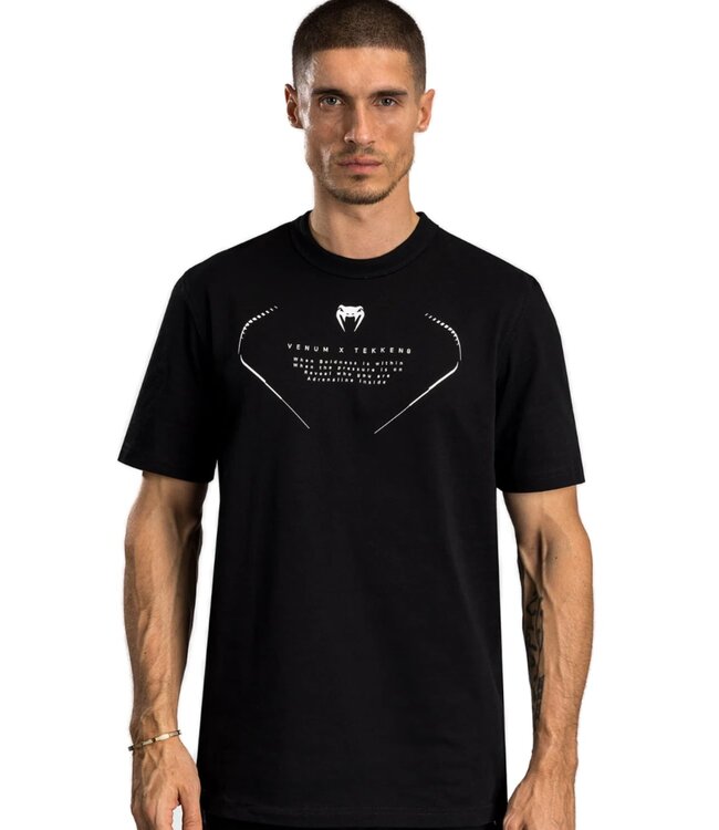 Venum x Tekken 8 Jin Kazama T-Shirt Black White