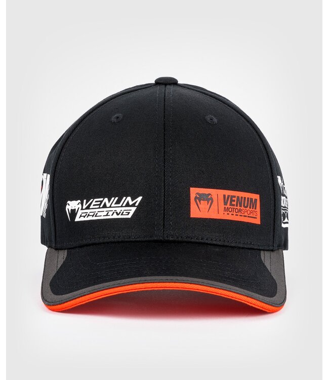 Venum Motorsport Snapback Cap Hat Deep Black