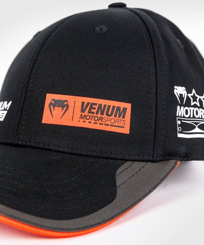 Venum Venum Motorsport Snapback Kappe Cap Deep Schwarz