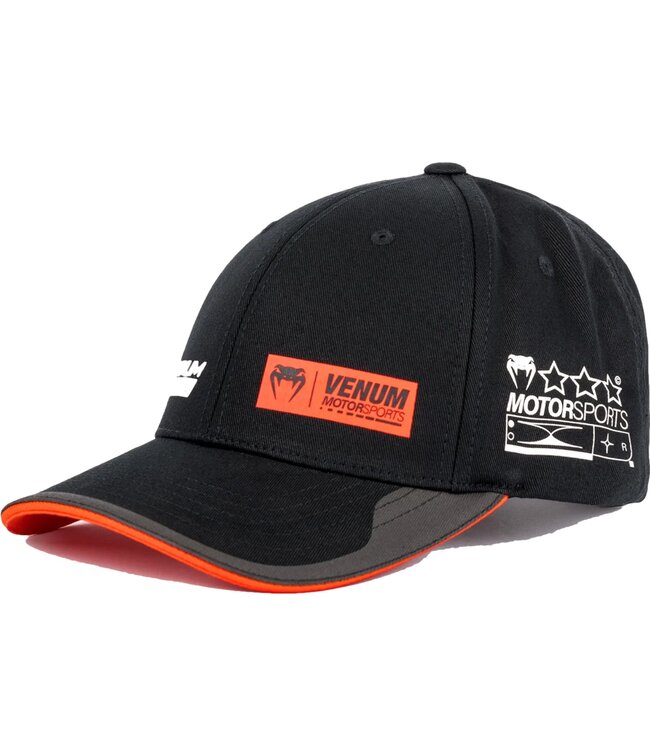 Venum Motorsport Snapback Cap Hat Deep Black