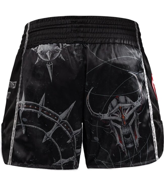 Venum Gladiator 5.0 Muay Thai Shorts Schwarz Neonorange