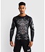 Venum Gladiator 5.0 Long Sleeve Rashguard Black Silver