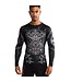 Venum Gladiator 5.0 Long Sleeve Rashguard Black Silver