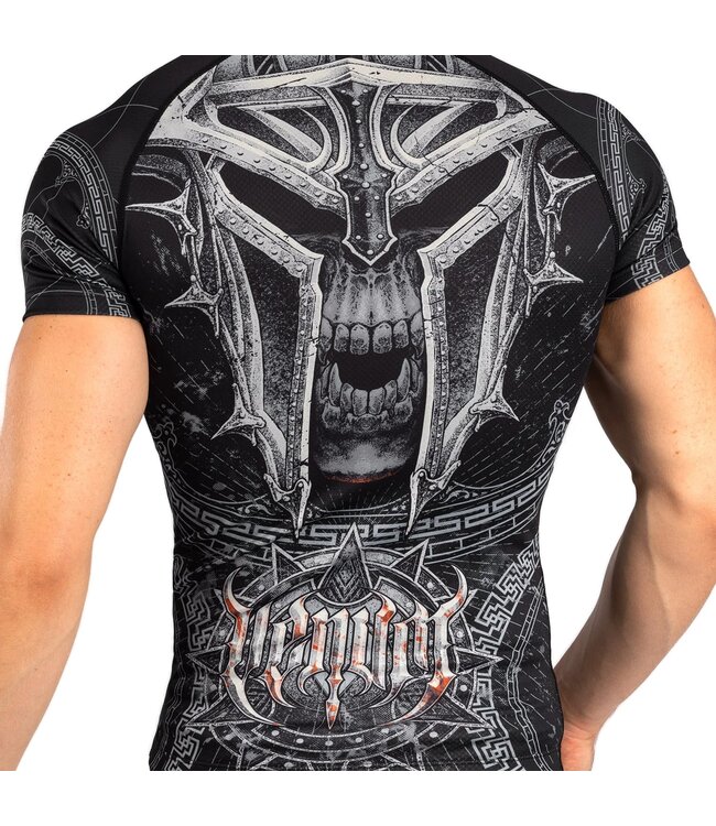 Venum Gladiator 5.0 Rashguard Black Silver
