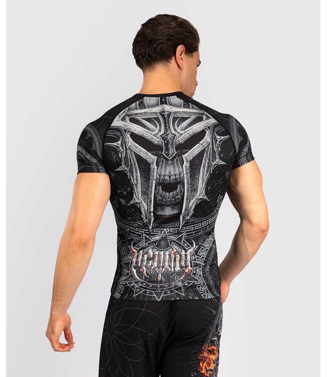 Venum Gladiator 5.0 Rashguard Zwart Zilver
