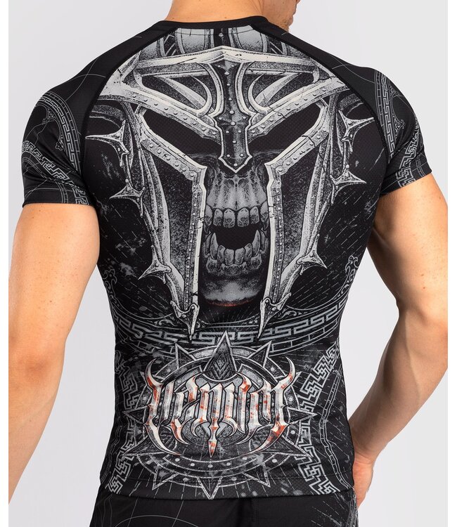 Venum Gladiator 5.0 Rashguard Zwart Zilver