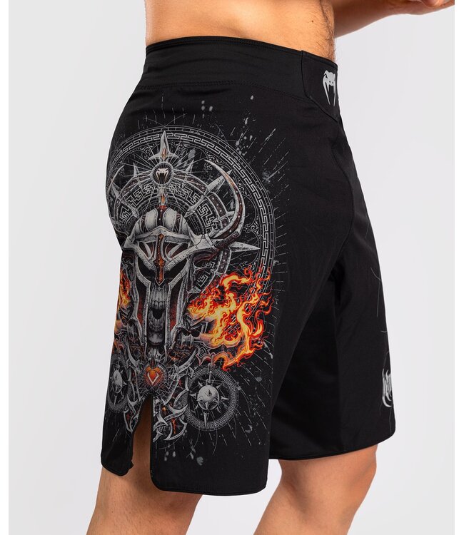 Venum Venum Gladiator 5.0 Fight Shorts Black Silver