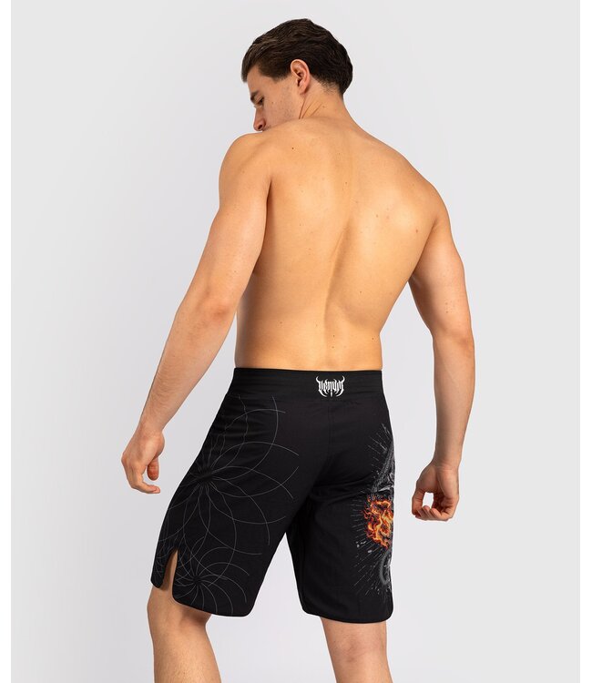 Venum Venum Gladiator 5.0 Fight Shorts Black Silver