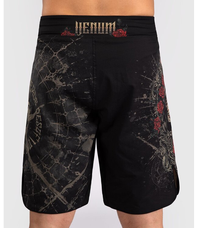 Venum Venum Santa Muerte 5.0 Kampfshorts Tiefschwarz Gold