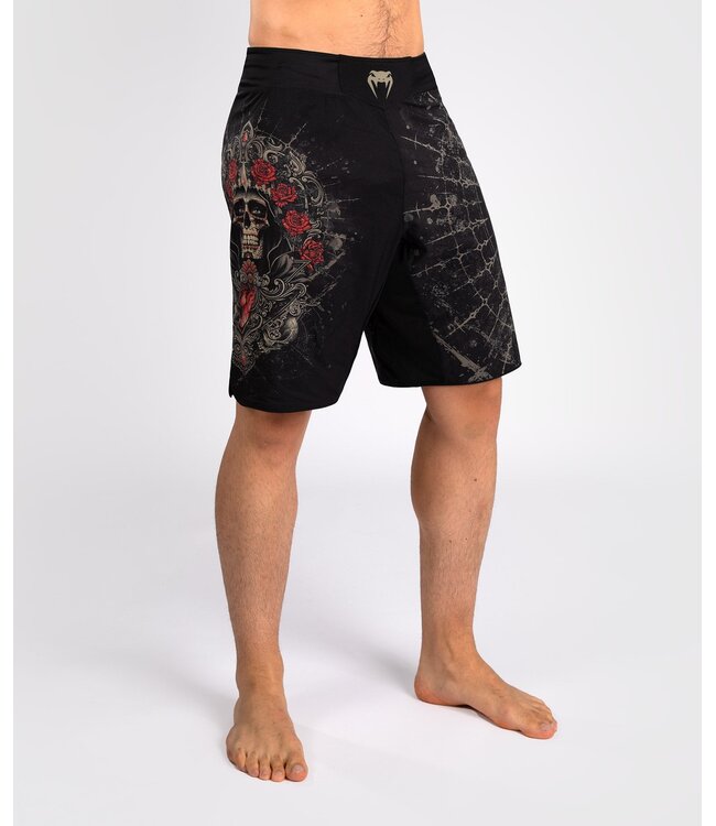Venum Santa Muerte 5.0 Fight Shorts Diep Zwart Goud