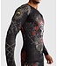 Venum Venum Santa Muerte 5.0 L/S Rashguard Diepzwart Goud