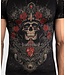 Venum Santa Muerte 5.0 Rashguard Tiefschwarz Gold
