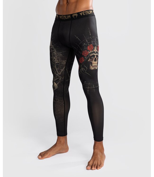 Venum Santa Muerte 5.0 Spats Tiefschwarz Gold