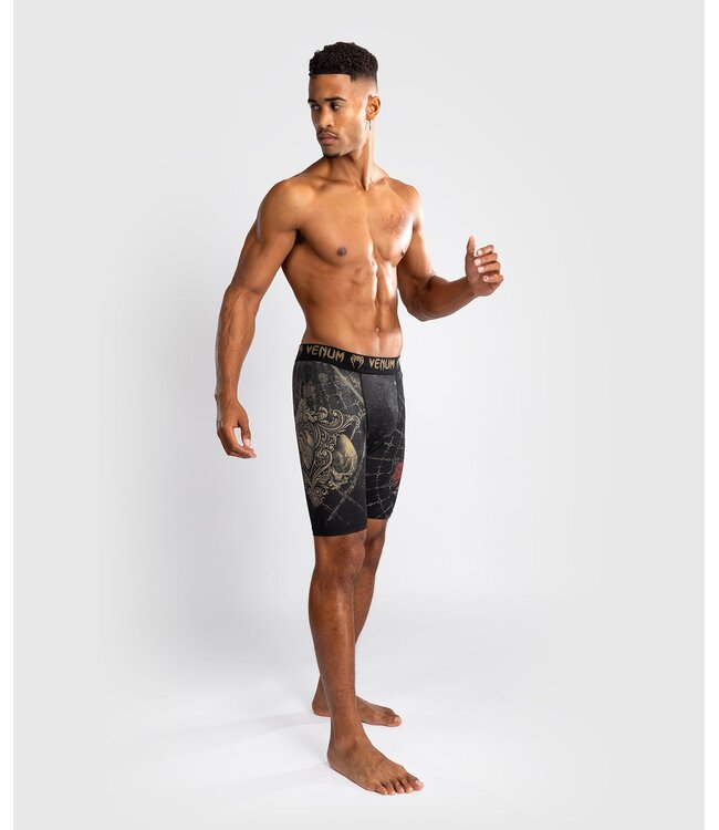 Venum Santa Muerte 5.0 Vale Tudo Shorts Deep Black Gold