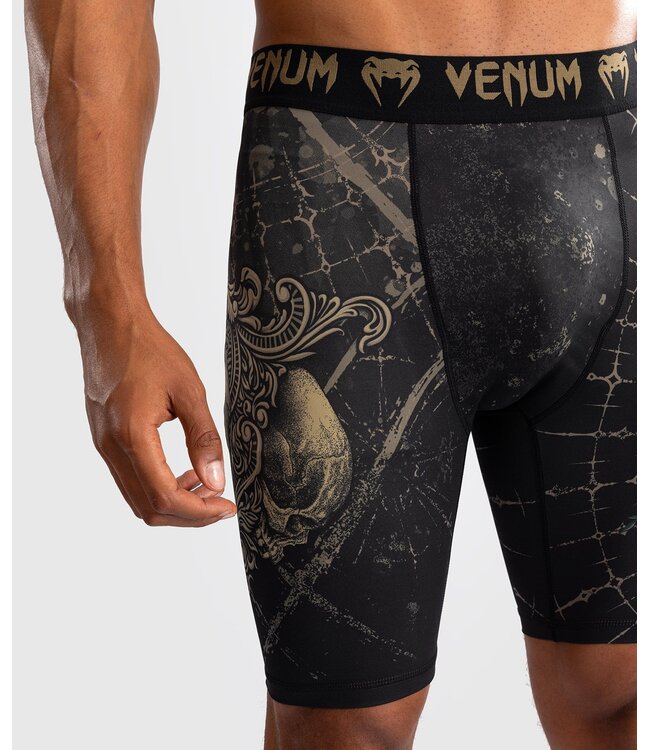 Venum Santa Muerte 5.0 Vale Tudo Shorts Deep Black Gold