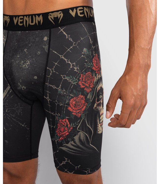Venum Santa Muerte 5.0 Vale Tudo Shorts Tiefschwarz Gold