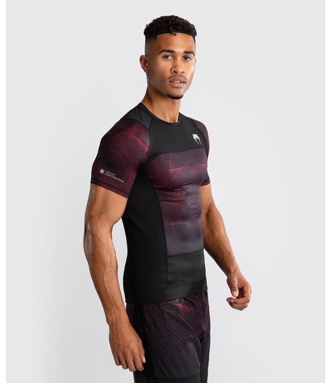 Venum Venum G-Fit Air Rashguard Deep Black Fire Red