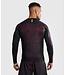 Venum G-Fit Air Rashguard L/S Diepzwart Vuurrood