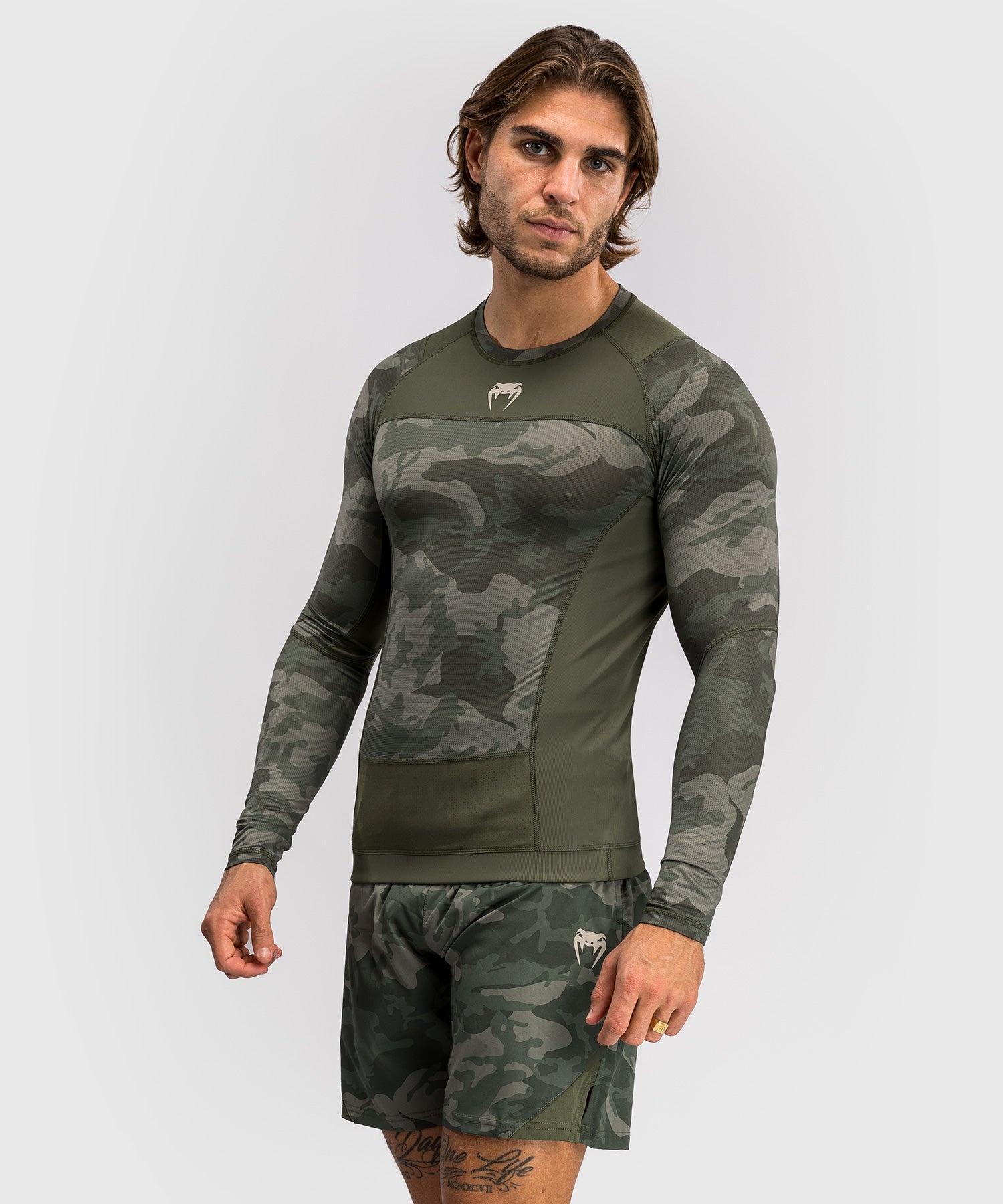Venum Venum G-Fit Air Rashguard L/A Army Camo