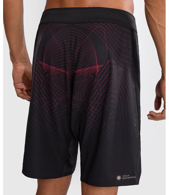 Venum Venum G-Fit Air Fightshorts Deep Black Fire Red
