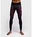 Venum G-Fit Air Sports Leggings Spats Tights Tiefschwarz Feuerrot