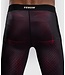 Venum G-Fit Air Sportlegging Spats Tights Diepzwart Vuurrood