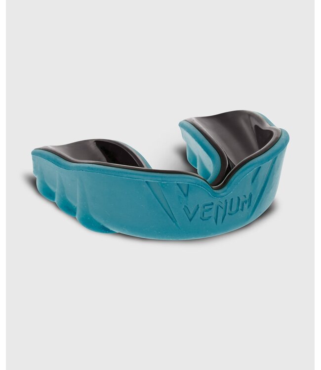 Venum Challenger Mouth Guard Cyan Schwarz – Mundschutz für Boxen & Kickboxen