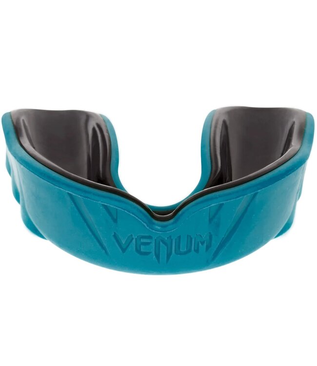 Venum Challenger Mouth Guard Cyan Black – Mouthguard for Boxing & Kickboxing