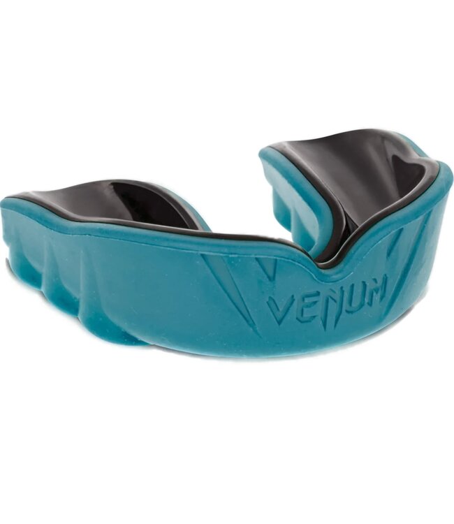 Venum Challenger Mouth Guard Cyan Schwarz – Mundschutz für Boxen & Kickboxen