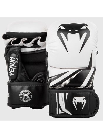 Venum Venum Challenger 3.0 MMA Sparring Handschoenen Wit Zwart