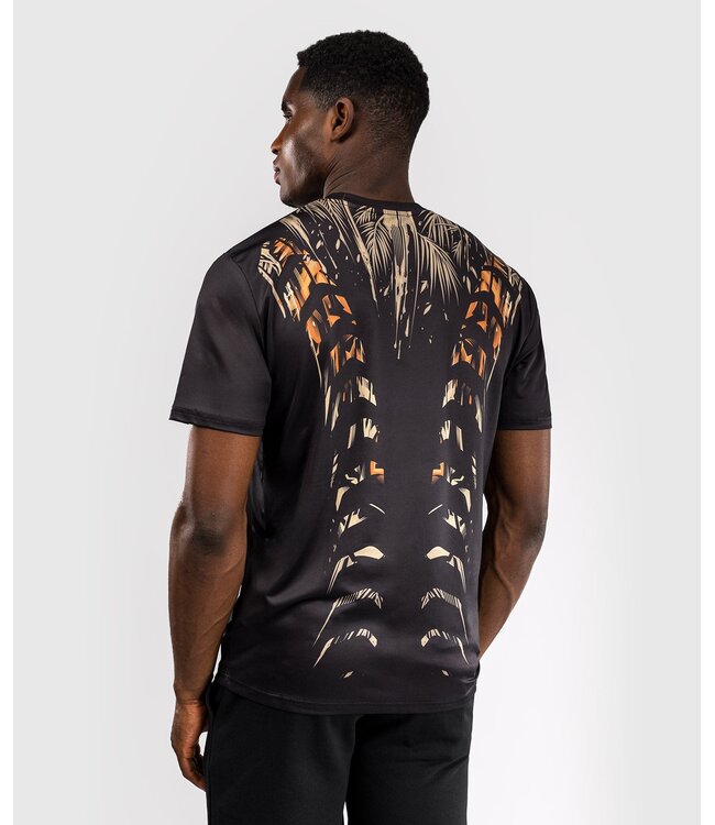 Venum Tiger Dry Tech T-Shirt Schwarz Neon Orange
