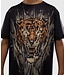 Venum Venum Tiger Kinder Dry Tech T-Shirt Schwarz Neonorange