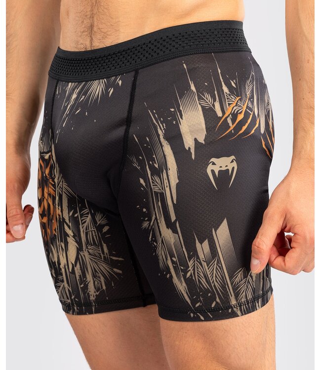 Venum Tiger Heren Vale Tudo Short Zwart Neon Oranje