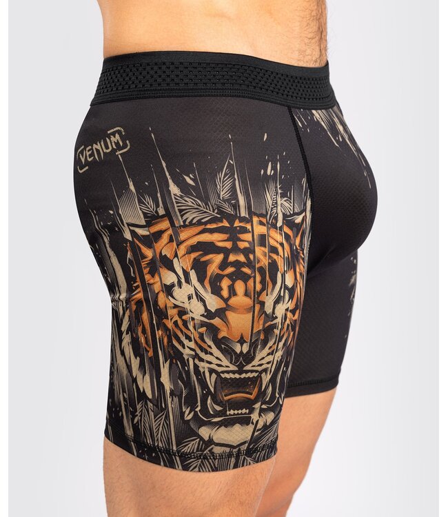 Venum Tiger Heren Vale Tudo Short Zwart Neon Oranje