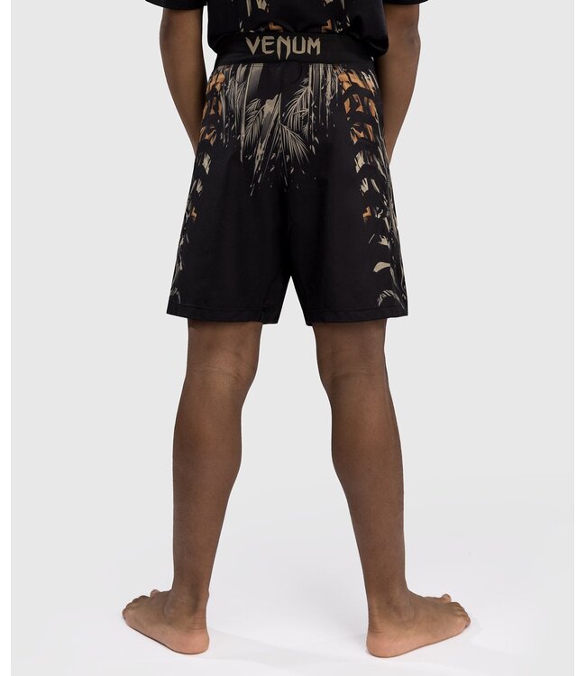 Venum Tiger Kids Fight Shorts Zwart Neon Oranje