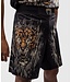 Venum Tiger Kids Fight Shorts Black Neon Orange