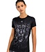 Venum Venum Tiger Dames Dry Tech T-Shirt Zwart Zilver