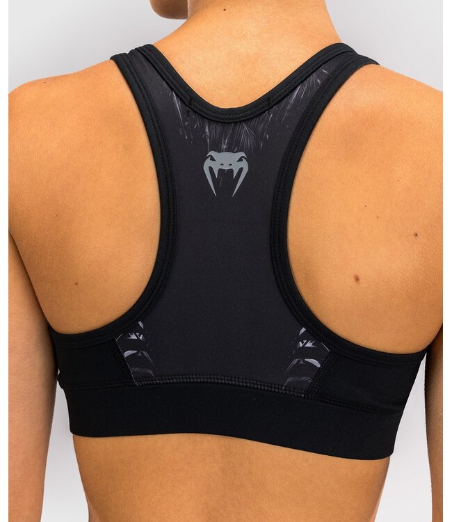 Venum Venum Tiger Women's Sports Bra Black Silver