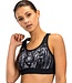Venum Tiger Women's Sports Bra Black Silver
