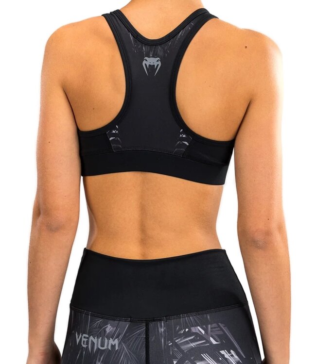 Venum Venum Tiger Dames Sportbeha Zwart Zilver