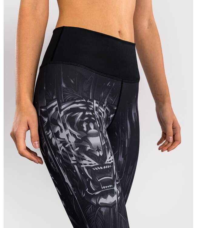 Venum Venum Tiger Dames Sportlegging Zwart Zilver