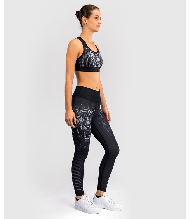 Venum Venum Tiger Dames Sportlegging Zwart Zilver