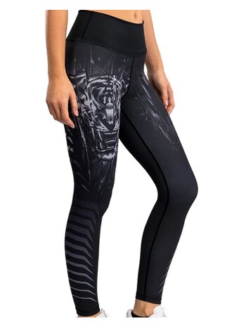 Venum Venum Tiger Dames Sportlegging Zwart Zilver
