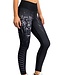 Venum Venum Tiger Dames Sportlegging Zwart Zilver