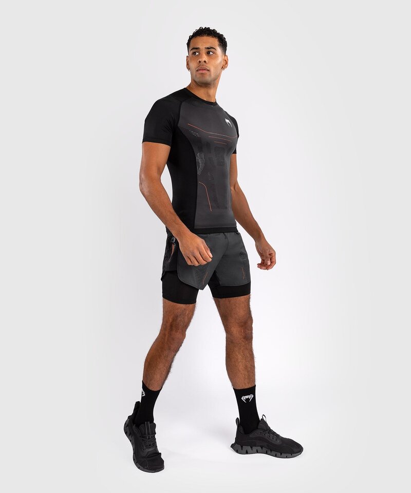 Venum Venum Technical 3.0 Rashguard Compression Shirt Graphite