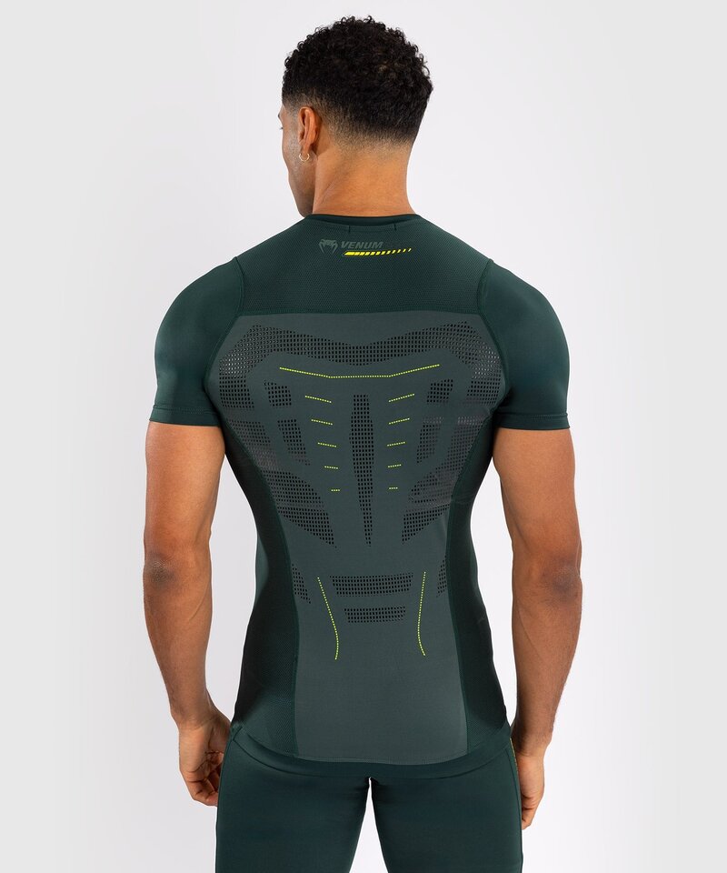 Venum Venum Technical 3.0 Rashguard Compression Shirt Forest Green
