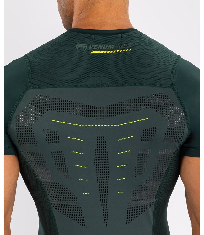 Venum Technical 3.0 Rashguard Compressieshirt Forest Green