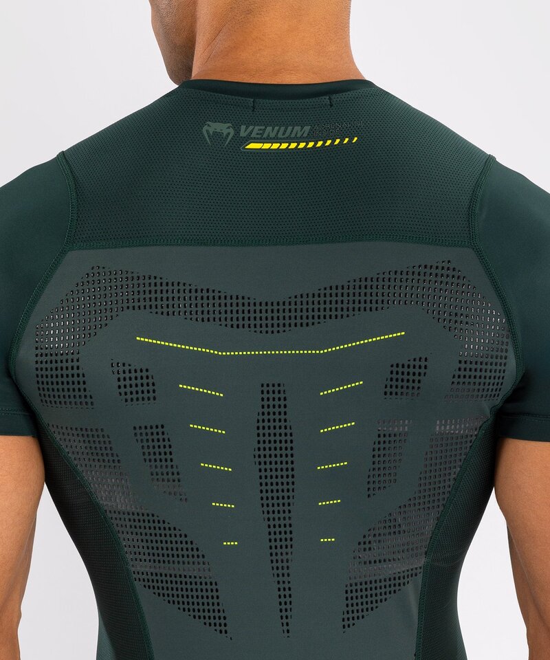 Venum Venum Technical 3.0 Rashguard Compression Shirt Forest Green