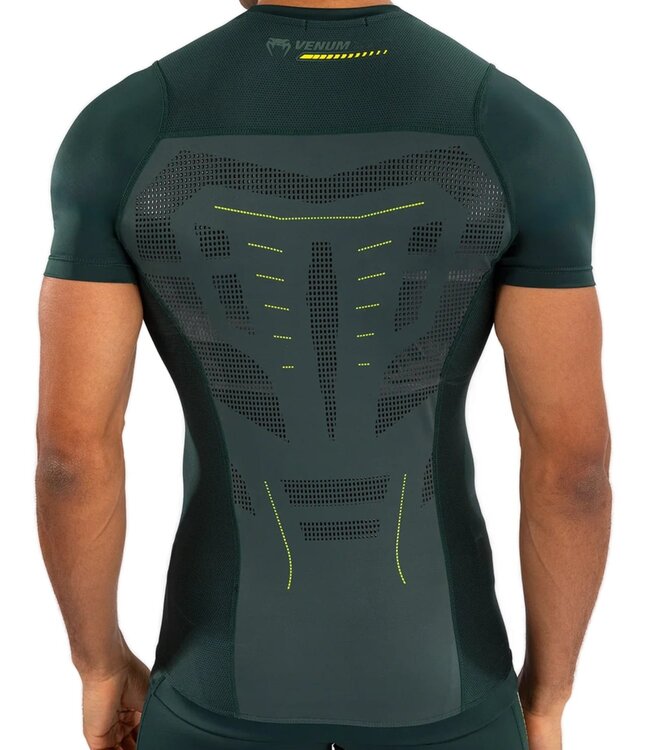 Venum Technical 3.0 Rashguard Compressieshirt Forest Green