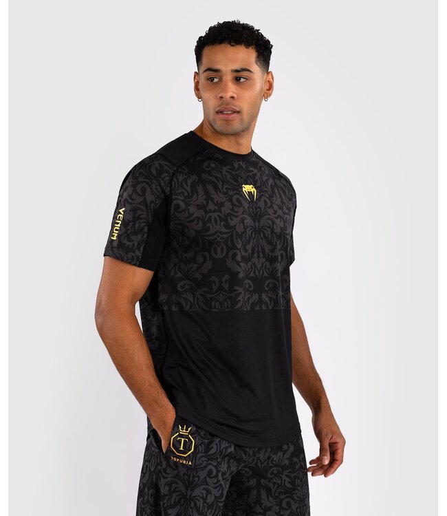 Venum Venum x Ilia Topuria Unmatched Dry-Tech T-Shirt Black Gold